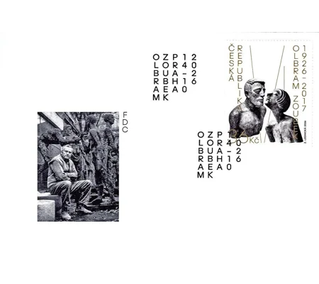 Czech 2026 Art - Zoubek FDC