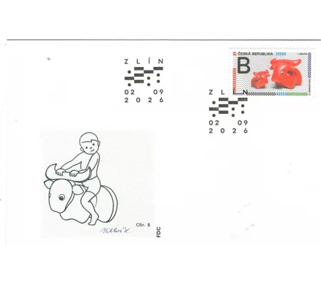 Czech 2026 Toy FDC