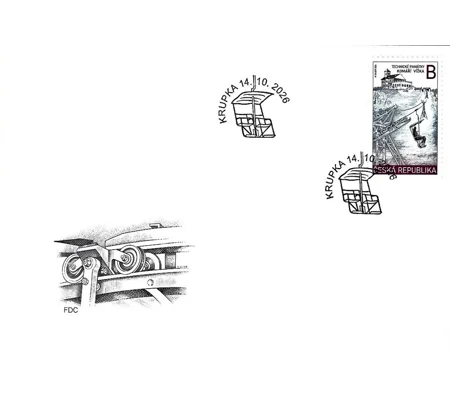 Czech Ceska 2026 Mosquito Tower FDC