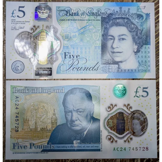 GB Bank of England 5 pound Bank