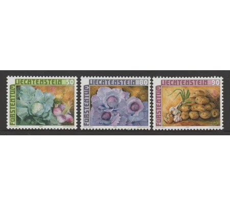 Liechtenstein 1986 Field Crops (3) MUH