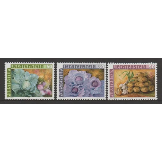 Liechtenstein 1986 Field Crops (3) MUH