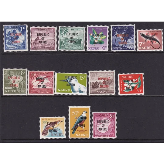 Nauru 1968 Def op set MUH