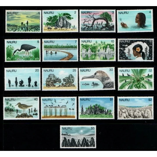 Nauru 1978-9 Pictorials MUH