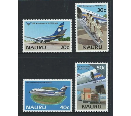 Nauru 1985 Air Nauru 15th year MUH