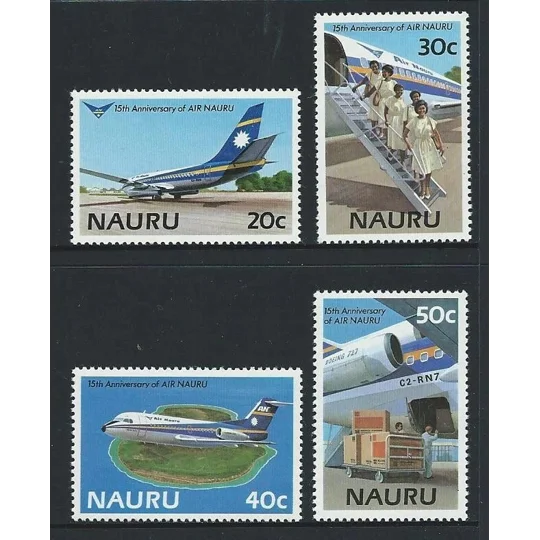 Nauru 1985 Air Nauru 15th year MUH