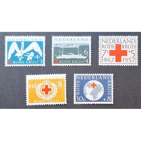 Netherlands 1957 Red Cross (5) MUH