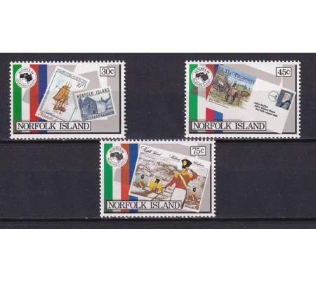 Norfolk Island 1984 Ausipex (3) MUH