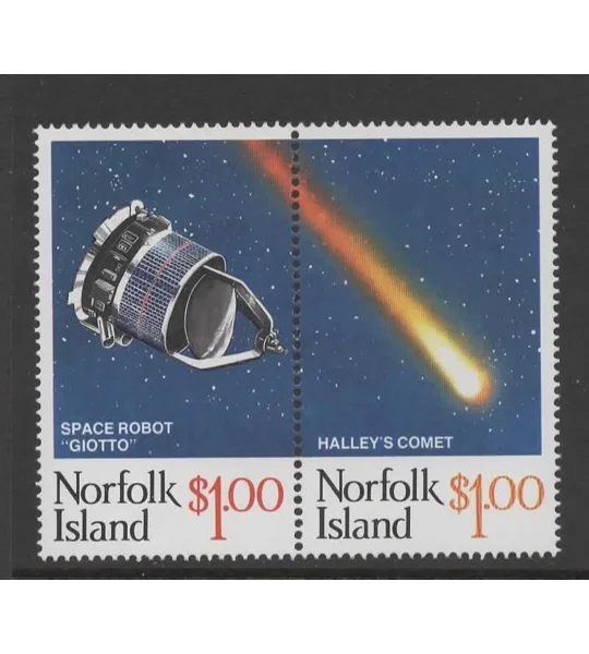 Norfolk Island 1986 Halleys Comet MUH