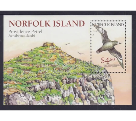 Norfolk Island 1999 Petrel Bird MS MUH