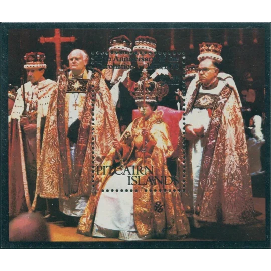 Pitcairn 1978 Coronation MS MUH