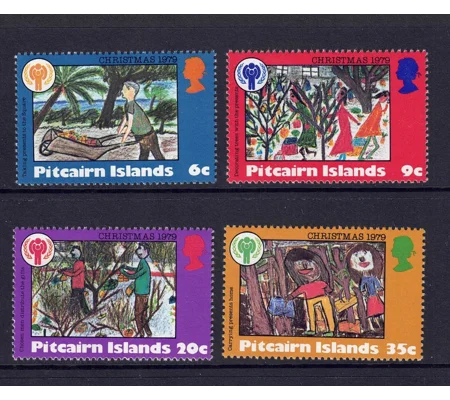 Pitcairn 1979 Christmas / IYC (4) MUH