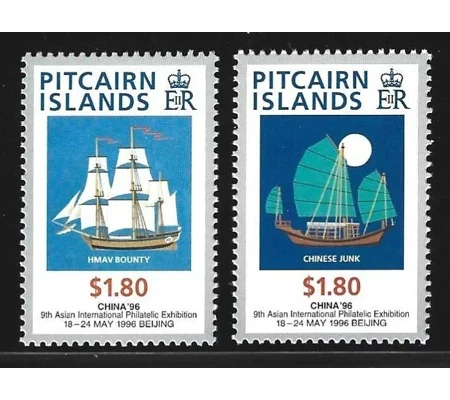 Pitcairn 1996 China 96 (2) MUH