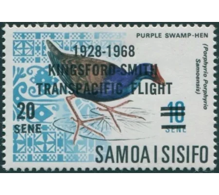 Samoa 1968 Kingsford Smith o/p MUH