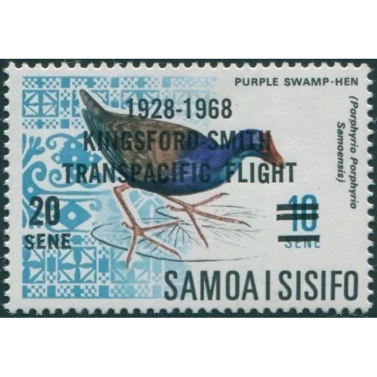 Samoa 1968 Kingsford Smith o/p MUH