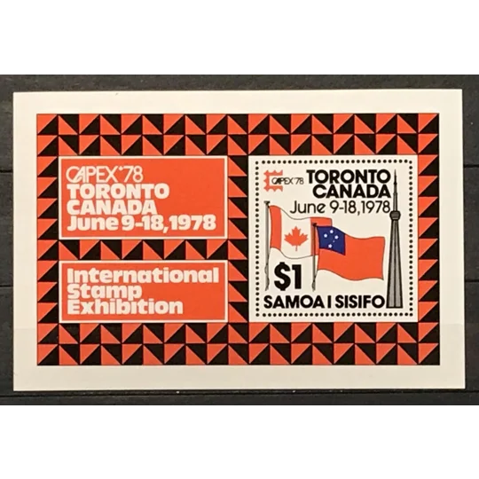 Samoa 1978 Capex MS MUH