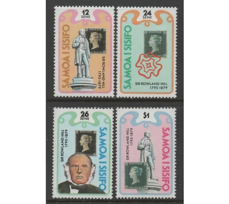Samoa 1979 Rowland Hill (4) MUH
