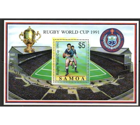 Samoa 1991 Rugby World Cup MS MUH