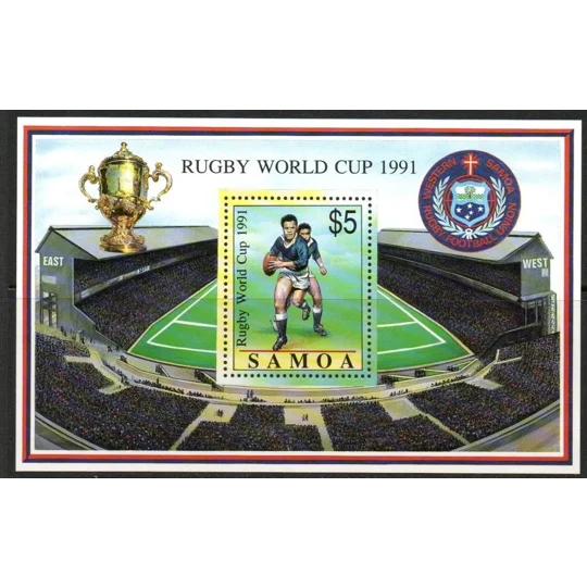 Samoa 1991 Rugby World Cup MS MUH