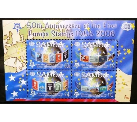 Samoa 2006 Europa 50 yr MS MUH