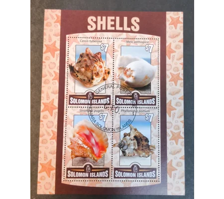 Solomon Islands 2016 Shells MS