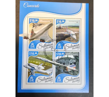 Solomon Islands 2017 Concorde MS