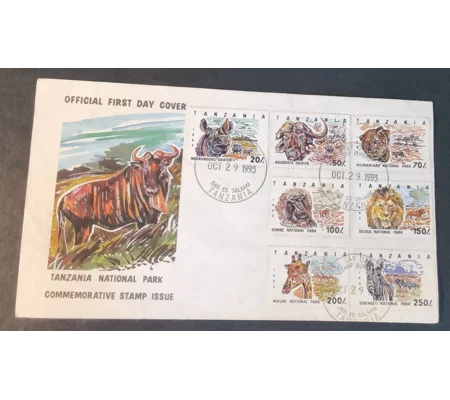 Tanzania 1993 National Park FDC