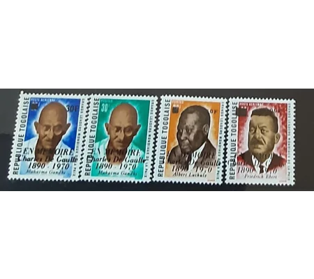 Togo 1970 DeGaulle Death (4) MUH