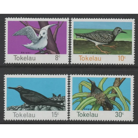 Tokelau 1977 Birds (4) MUH