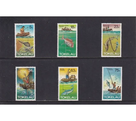 Tokelau 1982 Fishing (6) MUH