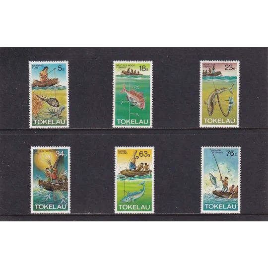 Tokelau 1982 Fishing (6) MUH
