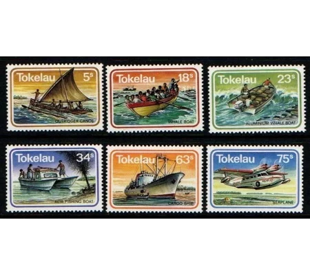 Tokelau 1983 Transport set (6) MUH