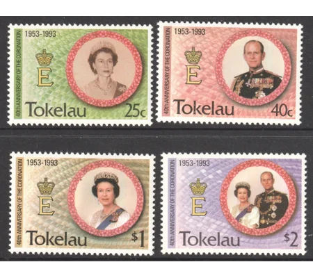 Tokelau 1993 Coronation (4) MUH