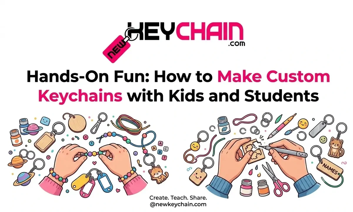Hands-On Fun: How to Make Custom Keychains with Kids and Students