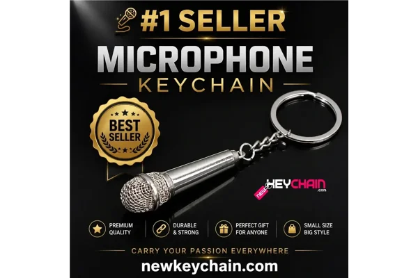 Why Our Microphone Keychain is the Ultimate Must-Have Accessory