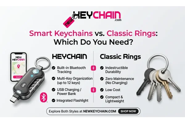 Smart Keychains vs. Classic Rings: Which Do You Need?