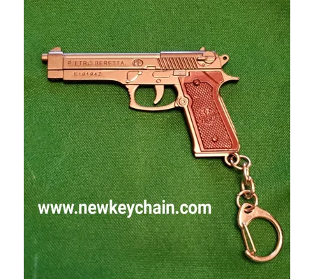 Beretta Gun Keychain