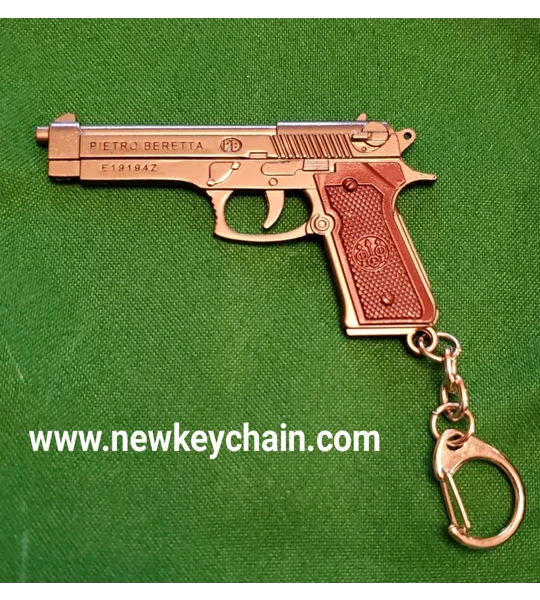 Beretta Gun Keychain