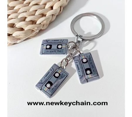 Cassette Tape Keychain