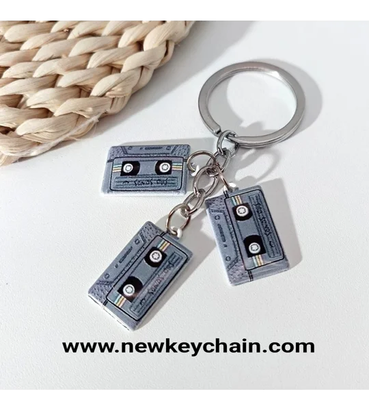 Cassette Tape Keychain