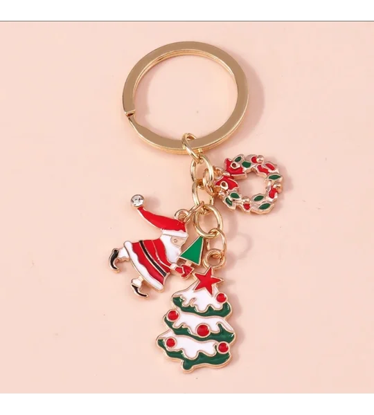 Santa Claus Keychain