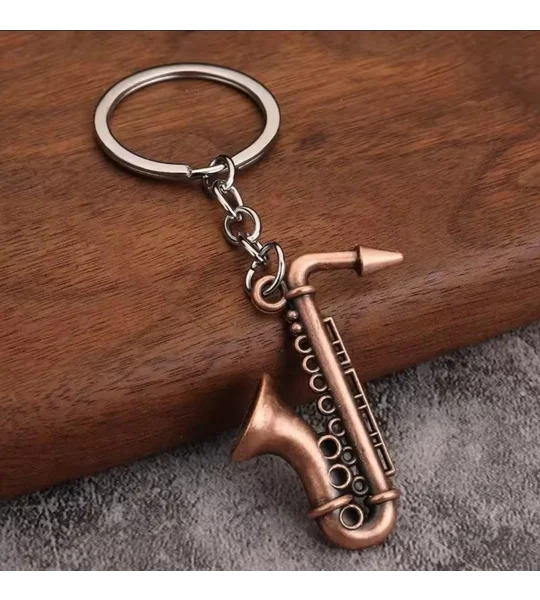 Saxophone Keychain