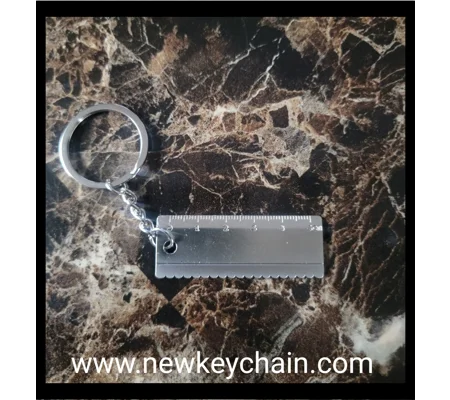Tool Ruler Keychain