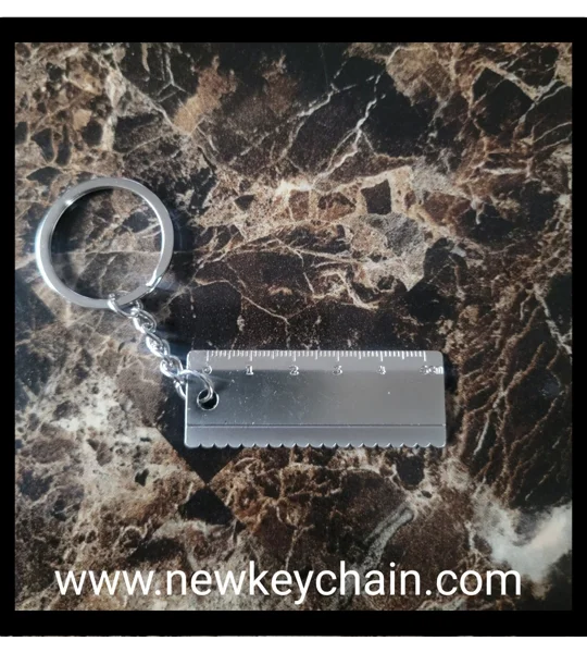 Tool Ruler Keychain