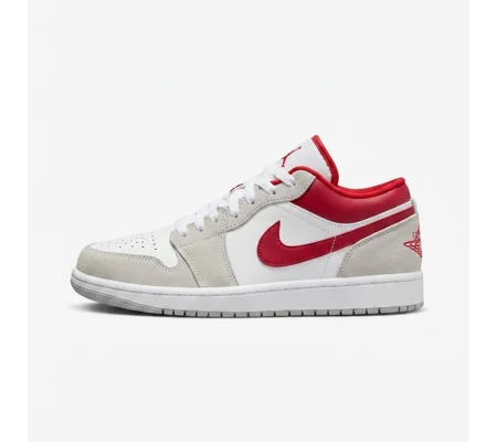 Air Jordan 1 Low SE "Gym Red / Grey Suede"
