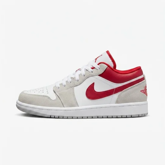 Air Jordan 1 Low SE "Gym Red / Grey Suede"