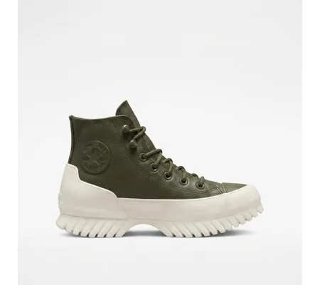 Converse Run Star Hike High "Dark Moss / Egret"