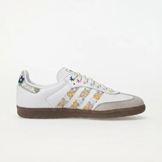 adidas Samba OG "White / Silver Metallic"