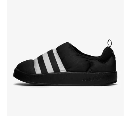 adidas Puffy Stan Smith "Core Black / Cloud White"