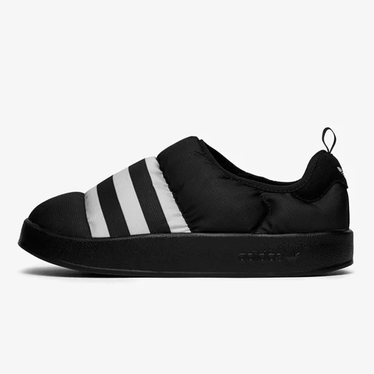 adidas Puffy Stan Smith "Core Black / Cloud White"